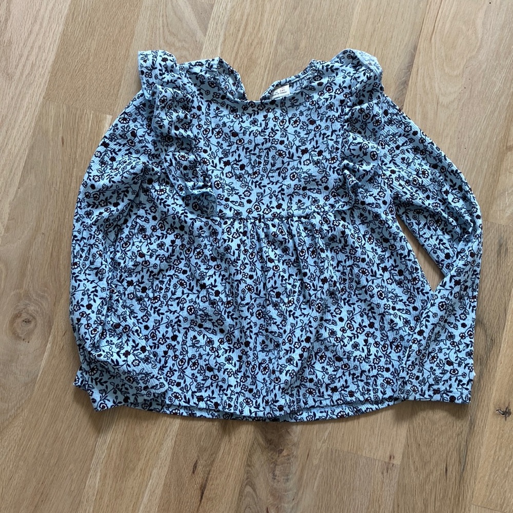 Zara girls sz 10 blouse